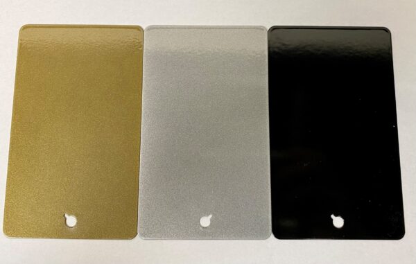 Allure metal samples