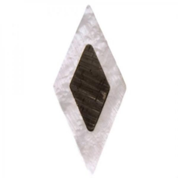 diamond double MOP ebony