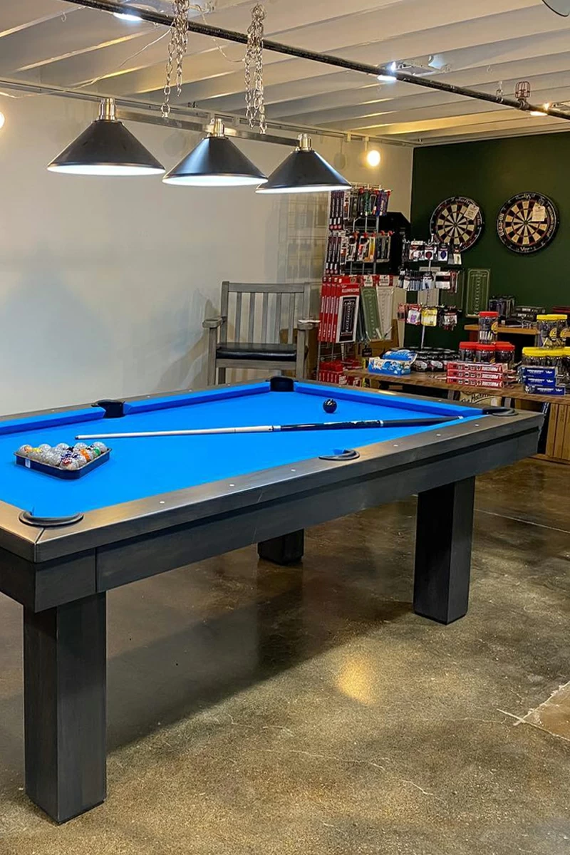 AE Schmidt showroom Hamilton pool table