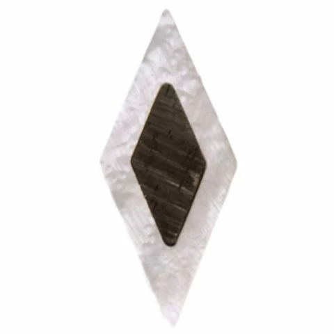 diamond double MOP ebony