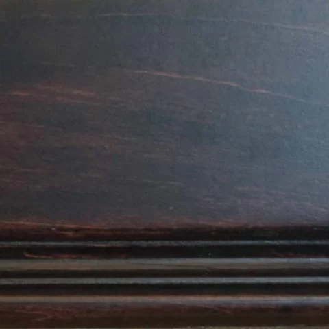 stain dark mahogany